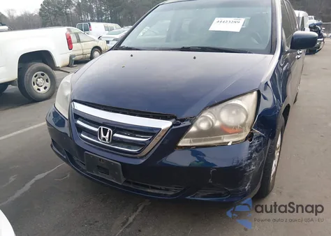 2007 Honda Odyssey Ex из США, поврежденный, VIN 5FNRL38407B088398